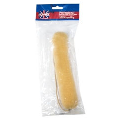 RONNEY Professional Hair Bun With Rubber 063 - Wypełniacz koka podłużny z gumką kremowy 230 mm RA 00063
